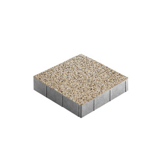 Тротуарная плитка Steingot Квадрат Granit Premium Grano 200х200 мм толщина 60 мм