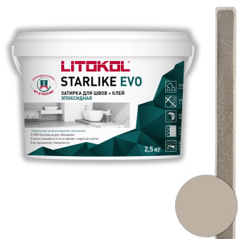 Затирка Litokol Starlike Evo S.210 greige 2.5 кг