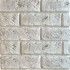 гипсовая плитка под кирпич Касавага Лофт цвет 411 бело серый