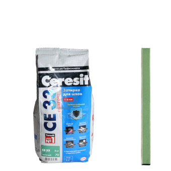 Затирка Ceresit CE 33 Comfort №70 зеленая 2 кг