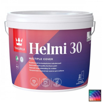 Краска Tikkurila Helmi 30 для мебели база А 2,7 л Краска Tikkurila Helmi 30 для мебели база А 2,7 л