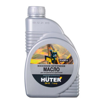 Масло HUTER 5W-30 для 4-тактных двигателей синтетическое арт. 73/8/1/2