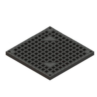 Решетка водоприемная Standartpark PolyMax Basic РВ-39.39-ПП пластиковая ячеистая для дождеприемника Решетка водоприемная Standartpark PolyMax Basic РВ-39.39-ПП пластиковая ячеистая для дождеприемника