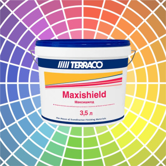 Краска Terraco Maxishield Clear фасадная 3.5 л