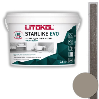 Затирка Litokol Starlike Evo S.215 tortora 2.5 кг