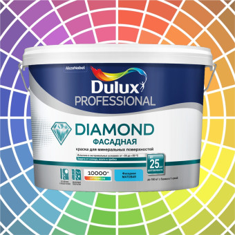 Краска Dulux Diamond Фасадная база BC 9 л