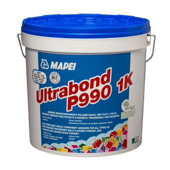 Клей полиуретановый Mapei Ultrabond P990 1K для деревянных покрытий бежевый 15 кг