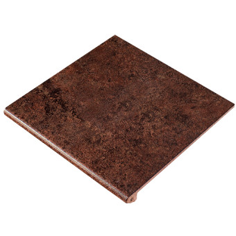 Ступень фронтальная EXAGRES КХ Metalica Peldano Fior. Cherry 33х33 см Ступень фронтальная EXAGRES КХ Metalica Peldano Fior. Cherry 33х33 см
