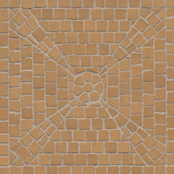 Тротуарная клинкерная мозаика Feldhaus Klinker areno trigo M 203 DF 240х118х52 мм