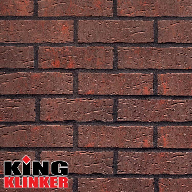 Клинкерная плитка King Klinker Old Castle, NF10, Red house HF17