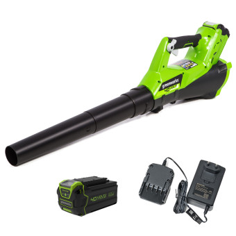 Воздуходувка аккумуляторная Greenworks G40ABK4 (арт. 2400807UB)