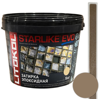 Затирка Litokol Starlike Evo S.225 tabacco 5 кг