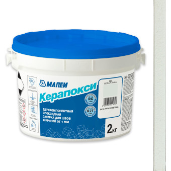 Затирка Mapei Керапокси №103 белая луна 2 кг
