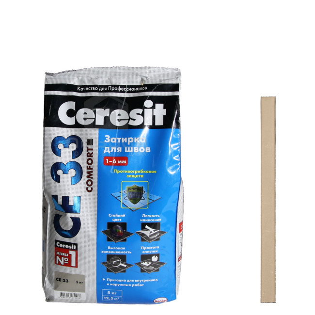 Затирка Ceresit CE 33 Comfort  №43 Багамы 5 кг