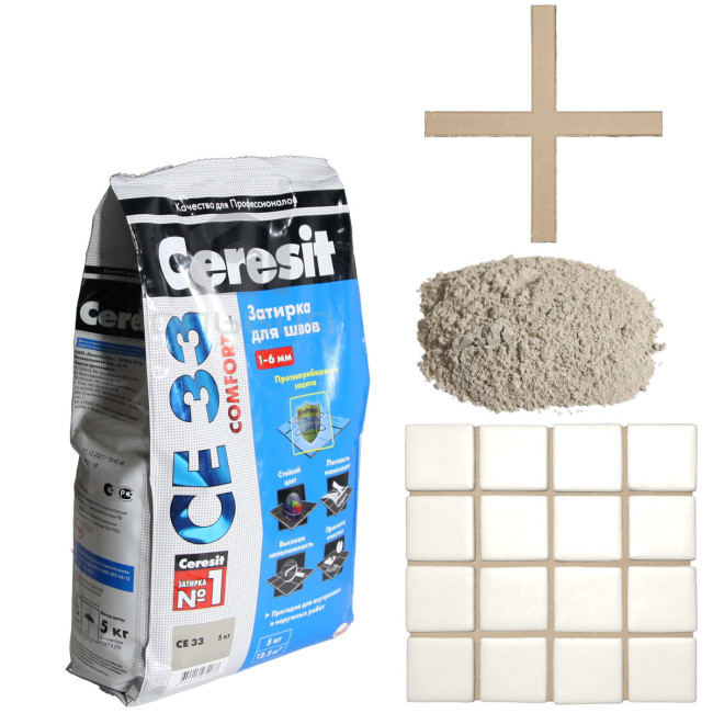 Затирка Ceresit CE 33 Comfort  №43 Багамы 5 кг