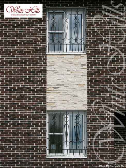 Декоративная плитка под кирпич White Hills Брюгге Брик цвет 316-40