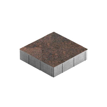 Тротуарная плитка Steingot Плита Квадрат Color Mix Тигр 300х300 мм толщина 80 мм