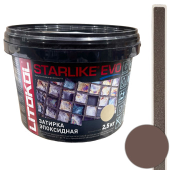 Затирка Litokol Starlike Evo S.230 cacao 2,5 кг