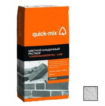 Кладочный раствор Quick-mix LHM Landhausmortel белый 25 кг Кладочный раствор Quick-mix LHM Landhausmortel белый 25 кг