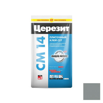 Клей Ceresit CM 14 для плитки и керамогранита серый 5 кг