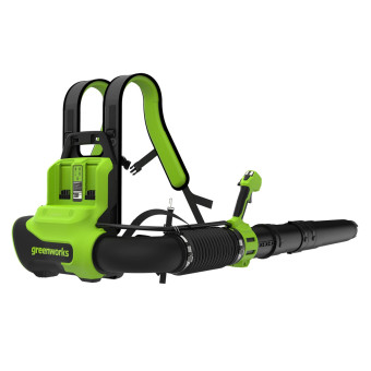Воздуходувка ранцевая аккумуляторная Greenworks GD40BPG2 (арт. 2408107)
