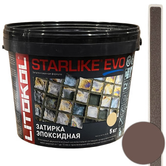 Затирка Litokol Starlike Evo S.230 cacao 5 кг