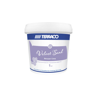 Декоративное покрытие Terraco Velvet Sand 1 кг