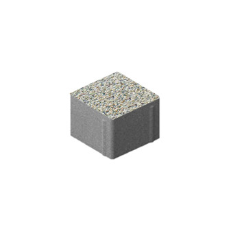Тротуарная плитка Steingot Квадрат Granit Premium Terra Antica 100х100 мм толщина 80 мм