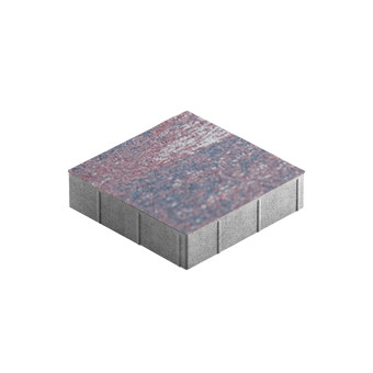 Тротуарная плитка Steingot Плита Квадрат Color Mix Аметист 300х300 мм толщина 80 мм