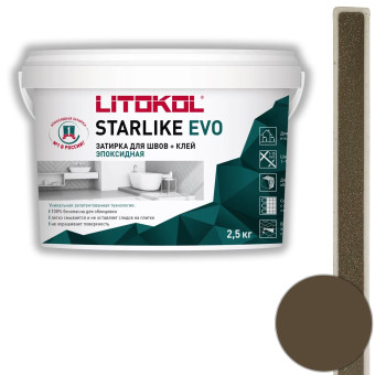 Затирка Litokol Starlike Evo S.232 cuoio 2.5 кг