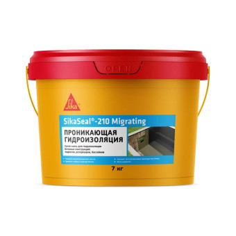 Гидроизоляция Sika SikaSeal-210 Migrating 7 кг