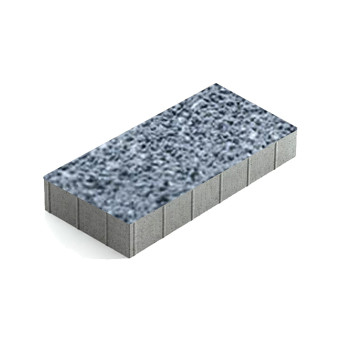 Тротуарная плитка Steingot Плита 600х300 мм Granit Premium Grafito Scuro толщина 100 мм