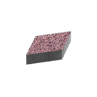 Тротуарная плитка Steingot Ромб Granit Premium Rosa Sardo 200х200 мм толщина 60 мм