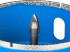Коронка алмазная по кафелю и стеклу Зубр Профессионал Р60 68 мм (арт. 29850-68)