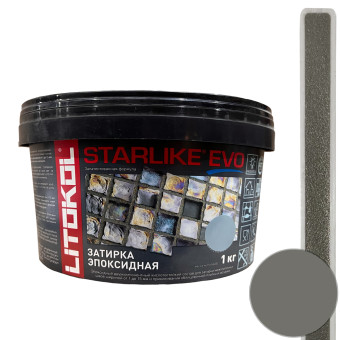 Затирка Litokol Starlike Evo S.125 grigio cemento 1 кг