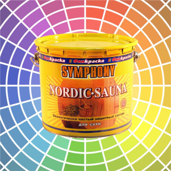 Антисептик Symphony Nordic Sauna для саун и бань 2.7 л