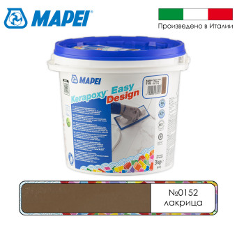 Затирка Mapei Kerapoxy Easy Design №0152 лакрица 3 кг