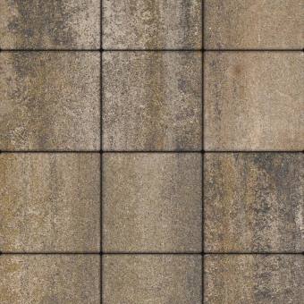 Тротуарная плитка Выбор КВАДРАТ Б.1.К.6 Искусственный камень Базальт 300х300х60 мм
