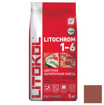 Затирка Litokol Litochrom 1-6 C.510 охра 5 кг Затирка Litokol Litochrom 1-6 C.510 охра 5 кг