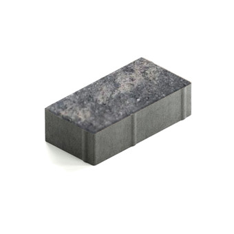 Тротуарная плитка Steingot Протектор 320х160 мм Color Mix Штайн Блэк толщина 80 мм