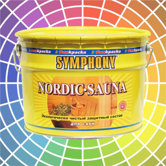 Антисептик Symphony Nordic Sauna для саун и бань 9 л