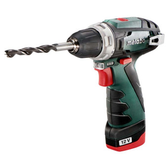 Дрель-шуруповерт Metabo аккумуляторная PowerMaxx BS BASIC кейс (арт. 600080500)
