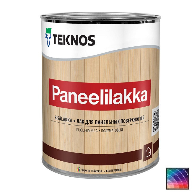 Лак Teknos Paneelilakka для панелей 0,9 л