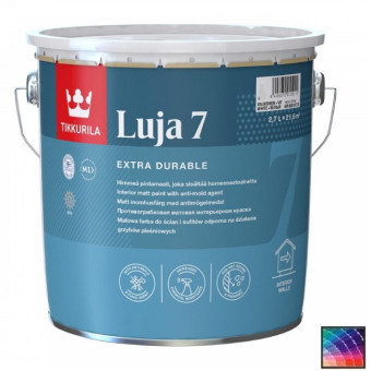 Краска Tikkurila Luja 7 для влажных помещений база С 2,7 л