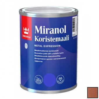 Краска Tikkurila Miranol Koristemaali медь 1 л Краска Tikkurila Miranol Koristemaali медь 1 л