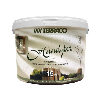 Декоративное покрытие Terraco Handytex мастика текстурная 15 кг