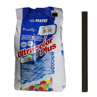 Затирка Mapei Ultracolor Plus №120 черная 5 кг