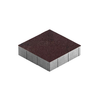 Тротуарная плитка Steingot Плита Квадрат Color Mix Эмбер 300х300 мм толщина 80 мм