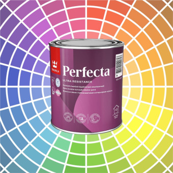Краска Tikkurila Perfecta для стен и потолков база А 0.9 л