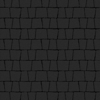 Тротуарная плитка Выбор Антик Б.3.А.6 Гладкий Черный 60 мм